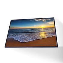 Quadro Praia sem Onda Vinil Sem Vidro