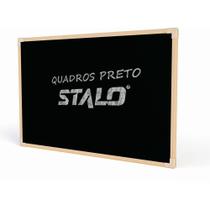 Quadro Preto Stalo 90X60Cm Madeira S/ Cantoneira 8811 24687 Quadro Preto Stalo 90X60Cm Madeira S/ Cantoneira 8811 24687