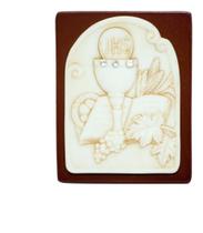 Quadro Primeira Comunhão 10x8cm - Enfeite Resina Quadro Primeira Comunhão 10x8cm - Enfeite Resina
