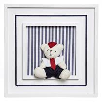 Quadro Príncipe Ursinho Marinheiro Quarto Bebê Infantil Menino Quadro Príncipe Ursinho Marinheiro Quarto Bebê Infantil Menino