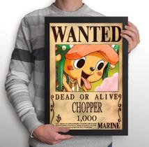 Quadro Procura-se Chopper - One Piece (Tamanho A3)