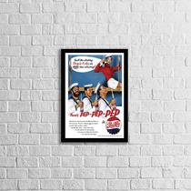 Quadro Propaganda Antiga Pepsi 24x18cm - com vidro