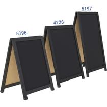 Quadro Propaganda Quadro Negro 2 Faces 70X50CM