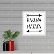 Quadro Quadrado Hakuna Matata - 33x33cm