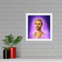 Quadro Quadrado Mestre Saint Germain - 33X33Cm - Com Vidro