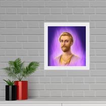 Quadro Quadrado Mestre Saint Germain - 33x33cm Quadro Quadrado Mestre Saint Germain - 33x33cm
