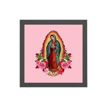Quadro Quadrado Nossa Senhora De Guadalupe 20x20cm Quadro Quadrado Nossa Senhora De Guadalupe 20x20cm