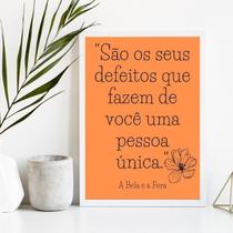 Quadro Quadro São Único 45x34cm Moldura Madeira Branca