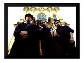 Quadro Racionais Mcs Rap Hip Hop Foto Poster Moldurado
