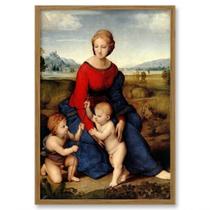 Quadro Rafael Sanzio - Madonna del Prato renascentista decoração casa Quadro Rafael Sanzio - Madonna del Prato renascentista decoração casa