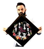 Quadro Rainhas Do Terror Elvira Vampira Morticia Lily Arte