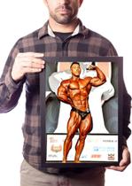 Quadro Ramon Dino Pro Olympia Treino Motivação