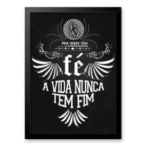 Quadro Rappa - Pra Quem Tem Fé 33X24Cm