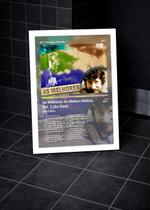 Quadro Raul Seixas AsMelh D C/ Vidro e Moldura Branca Tam:A4 Quadro Raul Seixas AsMelh D C/ Vidro e Moldura Branca Tam:A4