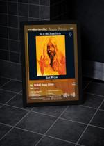 Quadro Raul Seixas Há10MilAnosAt C C/ Vidro e M Preta Tam:A4 Quadro Raul Seixas Há10MilAnosAt C C/ Vidro e M Preta Tam:A4