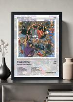 Quadro Red Hot Chili Peppers Freaky Styley (Light) Com Vidro Tamanho:21cm x 30cm (A4) Quadro Red Hot Chili Peppers Freaky Styley (Light) Com Vidro Tamanho:21cm x 30cm (A4)