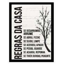 Quadro Regras da casa"Se desarrumou,arrume.Se abriu,Feche" Quadro Regras da casa"Se desarrumou,arrume.Se abriu,Feche"