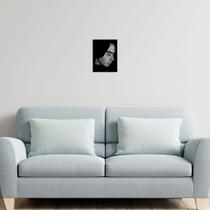 Quadro relevo decorativo 32x24cm trio sala quarto Quadro relevo decorativo 32x24cm trio sala quarto