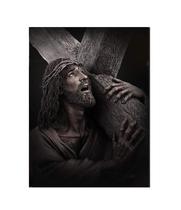 Quadro Religioso Cristo Resussitando Mdf 30X20Cm Preto Quadro Religioso Cristo Resussitando Mdf 30X20Cm Preto
