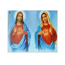 Quadro Religioso Parede Jesus E Maria Luz Led A Pilhas Quadro Religioso Parede Jesus E Maria Luz Led A Pilhas