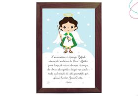 Quadro religioso São Rafael Arcanjo