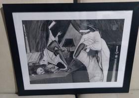 Quadro reprodução do diálogo no carmelo