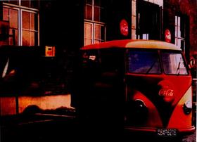 Quadro Retrô Kombi Corujinha Coca Cola