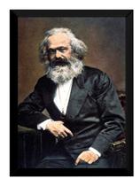 Quadro Revolucionário Karl Marx Comunismo Filósofo Comunista Quadro Revolucionário Karl Marx Comunismo Filósofo Comunista