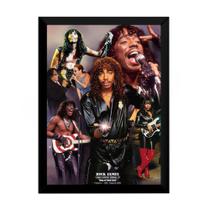 Quadro Rick James Funk Soul Musica Arte Poster Com Moldura Quadro Rick James Funk Soul Musica Arte Poster Com Moldura