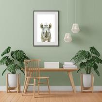 Quadro Rinoceronte Baby - 60x48cm Quadro Rinoceronte Baby - 60x48cm