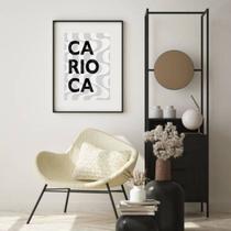 Quadro Rio De Janeiro Carioca - 60x48cm Quadro Rio De Janeiro Carioca - 60x48cm