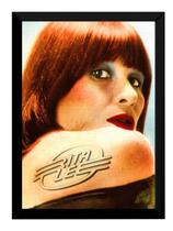 Quadro Rita Lee Rainha Do Rock Brasileiro Poster Moldurado Quadro Rita Lee Rainha Do Rock Brasileiro Poster Moldurado