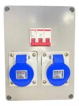 Quadro Robo Com 2 Tomadas 2p+t 16a Canteiro De Obras