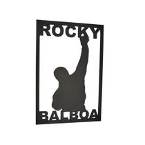 Quadro Rocky Balboa Vazado MDF