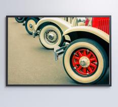 Quadro rodas carros classicos