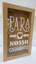 Quadro Rolhas Cofrinho Cofre Viagem Porta Moedas 27x17cm mdf cru Quadro Rolhas Cofrinho Cofre Viagem Porta Moedas 27x17cm mdf cru