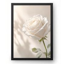 Quadro Rosa Elegante 50x70cm Quadro Rosa Elegante 50x70cm