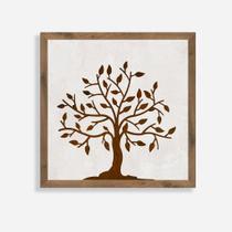 Quadro Rústico Árvore da Vida - Artesanato em Madeira