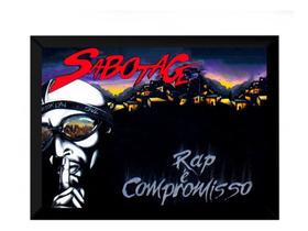 Quadro Sabotage Rap É Compromisso Clássico Nacional