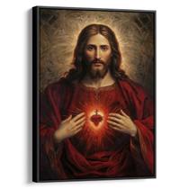 Quadro Sagrado Coração de Jesus Cristo Nosso Senhor