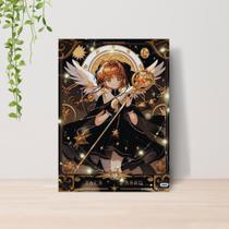 Quadro Sakura CardCaptor Anime A4 Placa MDF 04
