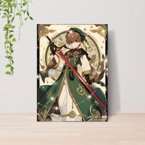 Quadro Sakura CardCaptor Anime A4 Placa MDF 08