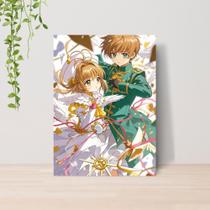 Quadro Sakura CardCaptor Anime A4 Placa MDF 09