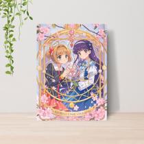 Quadro Sakura CardCaptor Anime A4 Placa MDF 11