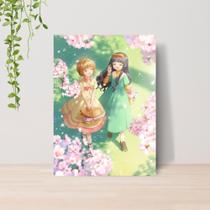 Quadro Sakura CardCaptor Anime A4 Placa MDF 14 Quadro Sakura CardCaptor Anime A4 Placa MDF 14