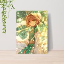Quadro Sakura CardCaptor Anime A4 Placa MDF 18 Quadro Sakura CardCaptor Anime A4 Placa MDF 18