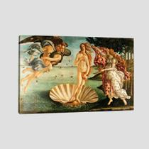 Quadro Sandro Botticelli Nascimento De Vênus Tela No Chassi 63X42Cm