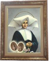 Quadro Santa Catarina Labouré, Mod.01, Tam.53x43cm. Angelus Quadro Santa Catarina Labouré, Mod.01, Tam.53x43cm. Angelus