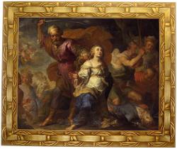 Quadro Santa Dymphna Ou Dimpina, Mod.02 Tam.30x25cm. Angelus