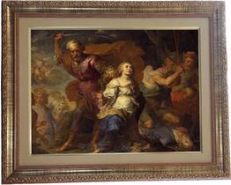 Quadro Santa Dymphna Ou Dimpina, Mod.02 Tam.53x43cm. Angelus